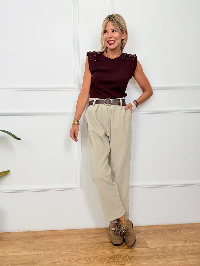 Astrid Pants Ivory 7668 2
