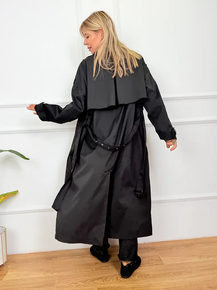 Alexander Trench Coat Black 6395 3
