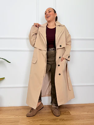 Alexander Trench Coat Beige 6395 