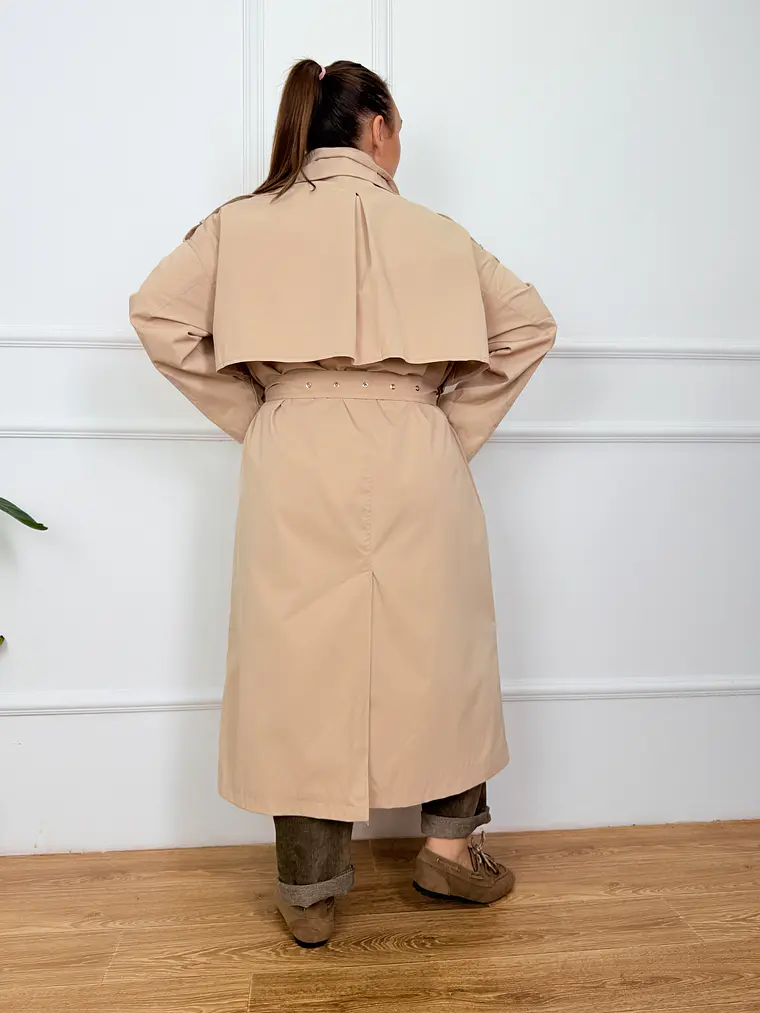 Alexander Trench Coat Beige 6395  3