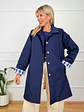 Gideon Trench Coat Blue 5047-3  - thumbnail 1