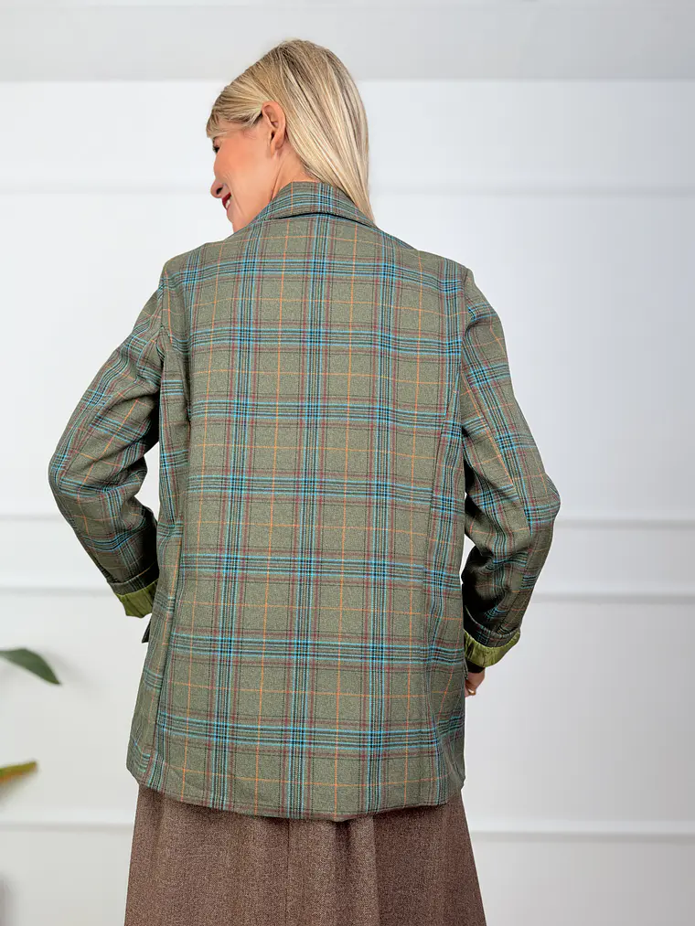 Crispin Blazer Chaki 4182  2