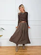Winter Skirt Brown 52123FL1   - thumbnail 1