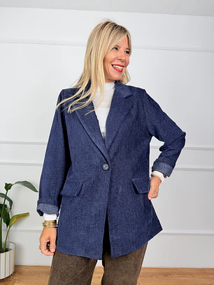 Holly Blazer Blue 23689