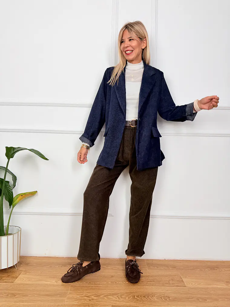 Holly Blazer Blue 23689 2