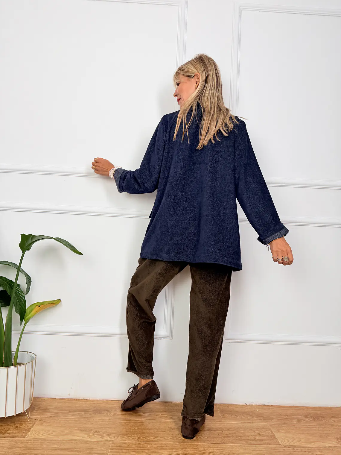 Holly Blazer Blue 23689 4