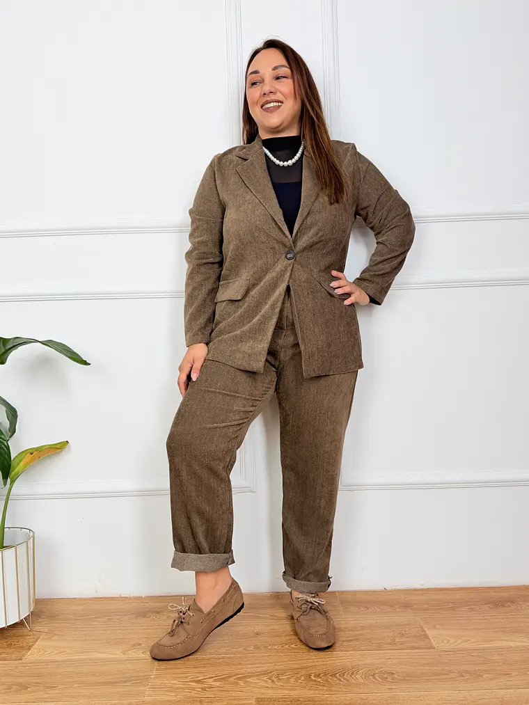 Holly Blazer Brown 23689  2