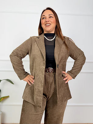 Holly Blazer Brown 23689 