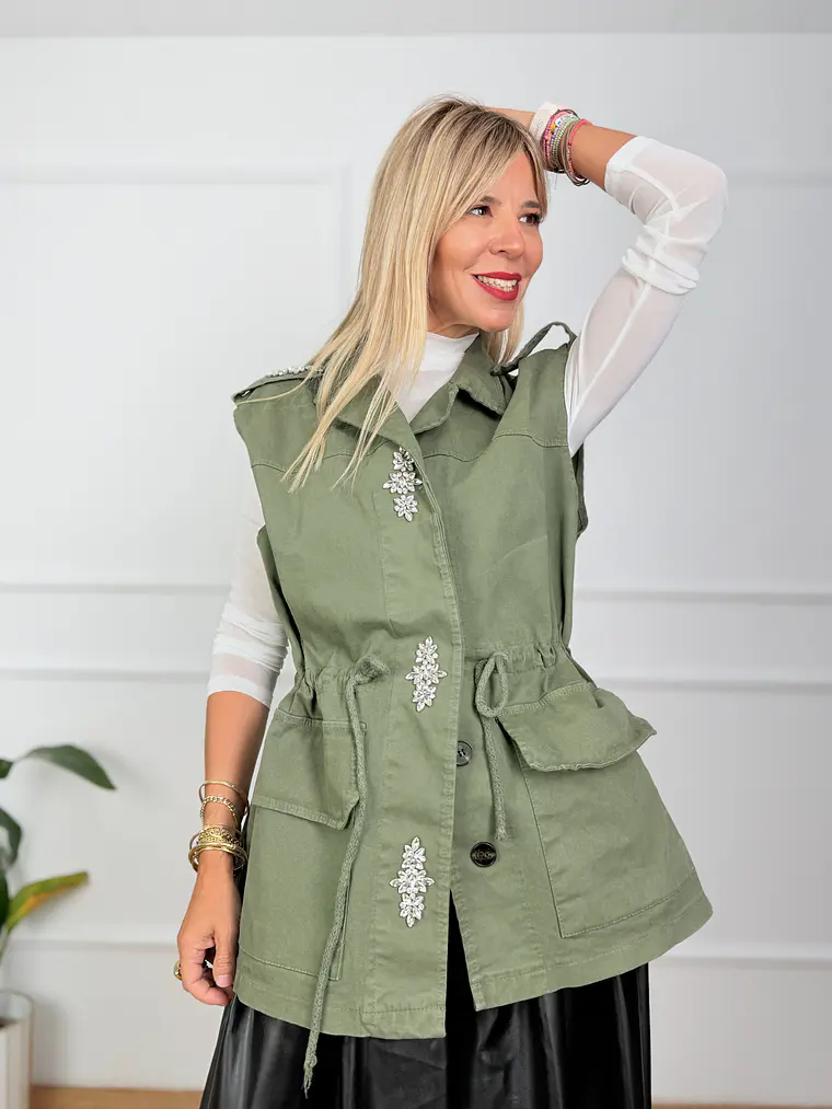 Forrest Vest Chaki 25416  1