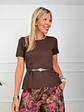 Bruno Blouse Brown 5360 - thumbnail 1