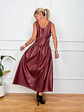 Shadow Leather Dress Wine 58316   - thumbnail 3