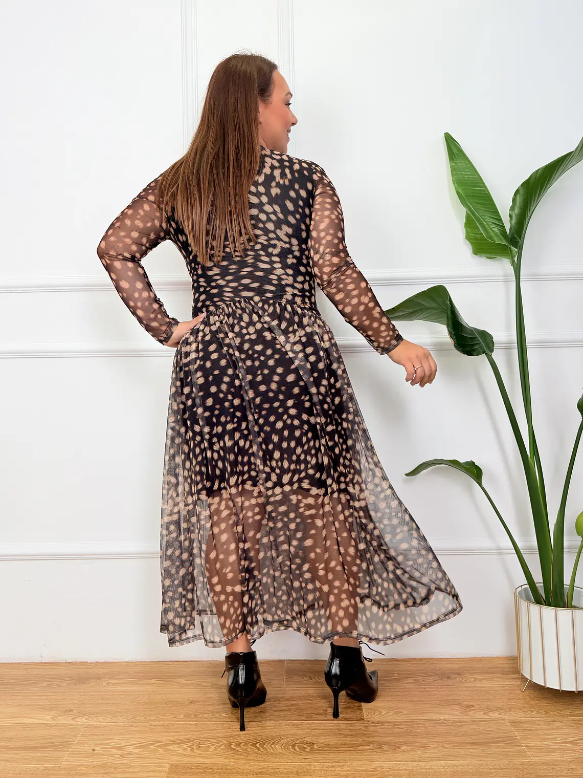 Marigold Dress Black 13175   3