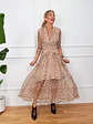 Marigold Dress Beige 13175 - thumbnail 2
