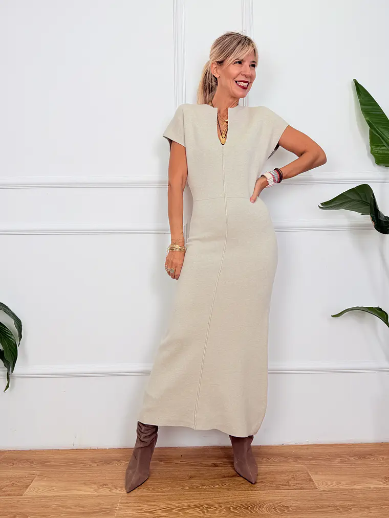 Glinda Dress Ivory 9103  2