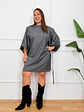 Casper Mini Dress Grey 35526  - thumbnail 2
