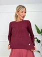 Latte Blouse Wine 68876 - thumbnail 1