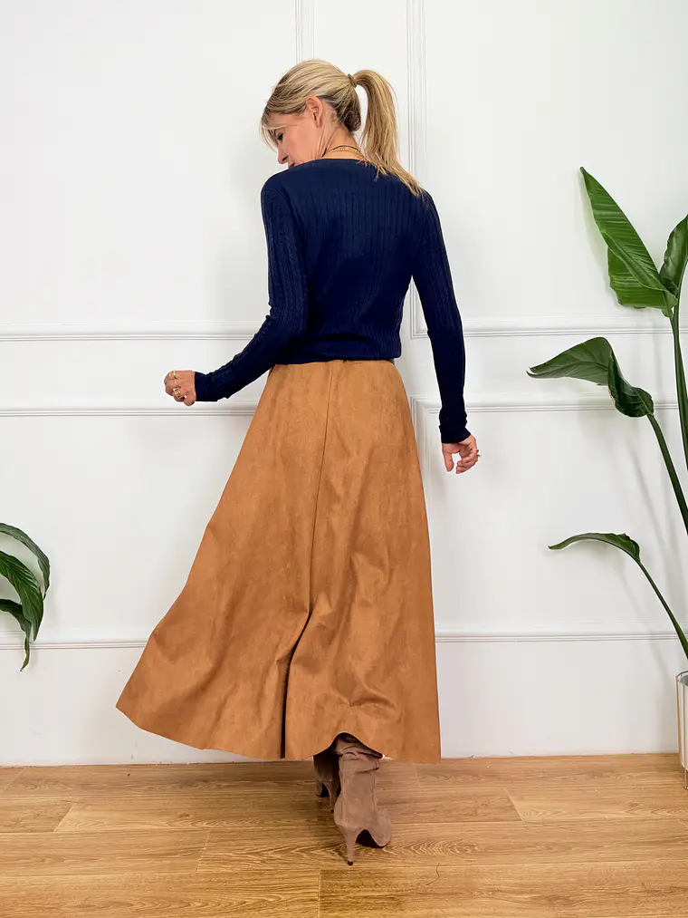Hazel Skirt Camel 26905  2