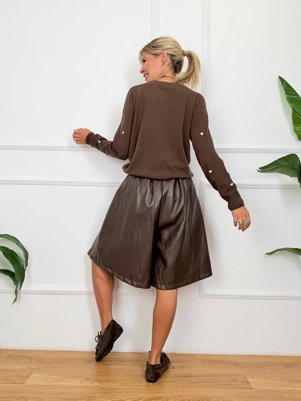October Sweater Brown 69320 4