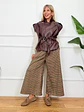 Winifred Leather Vest Wine 8752  - thumbnail 2