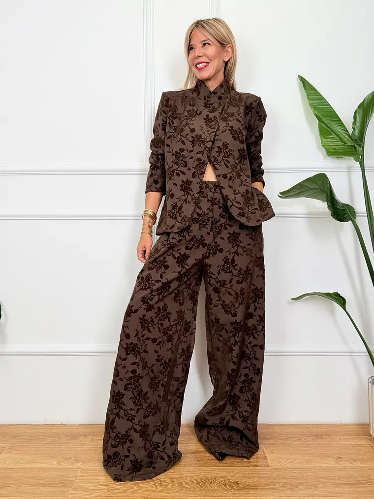 Agatha Suit Brown 7177   2