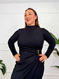 Bellatrix Mini Dress Black 96732 - thumbnail 4
