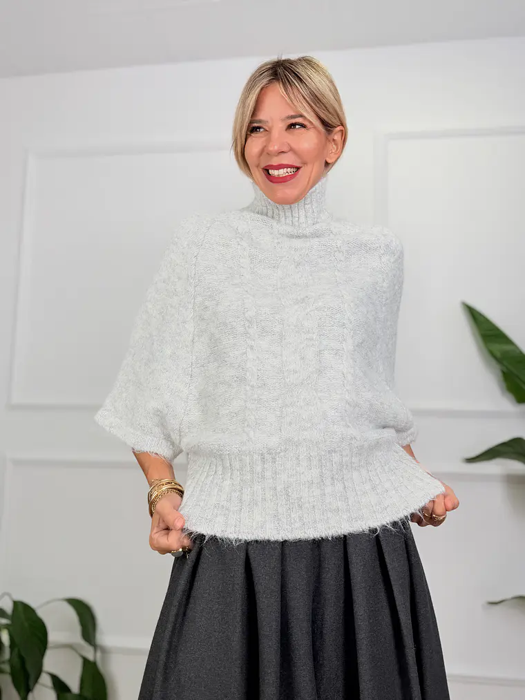 Anemos Sweater Light Grey 6072  1