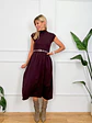 Allegra Midi Dress Wine 2131   - thumbnail 1