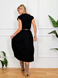 Allegra Midi Dress Black 2131  - thumbnail 3