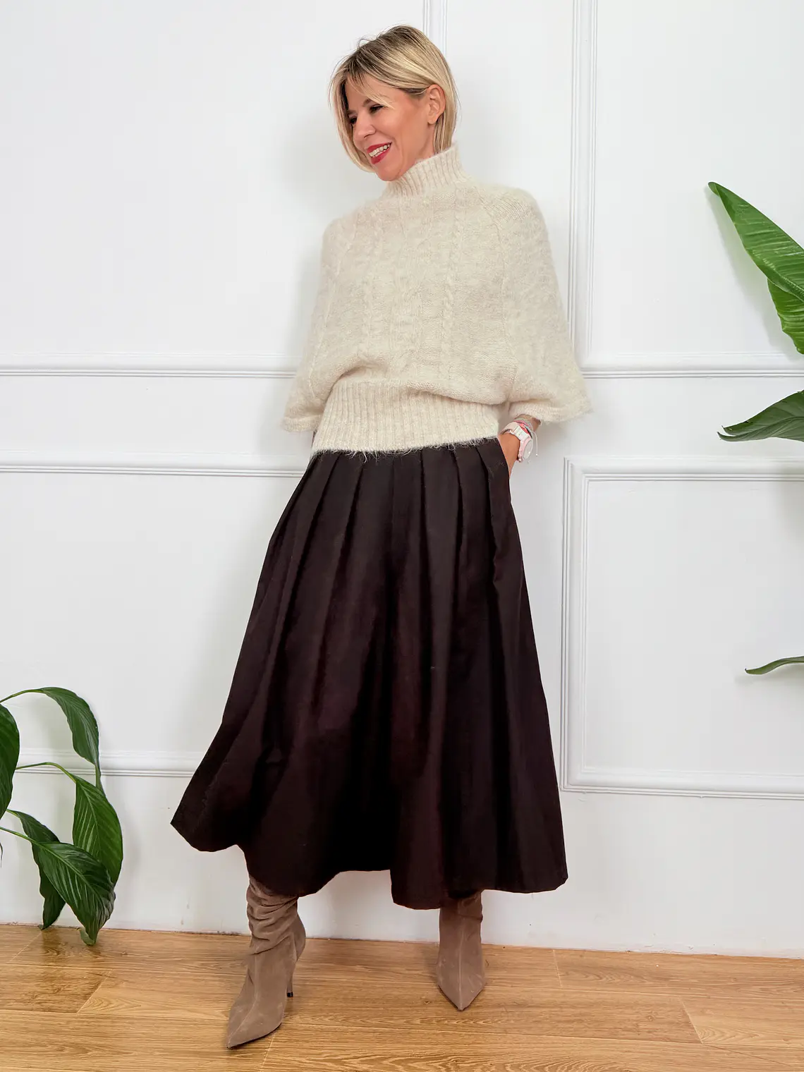 Anemos Sweater Beige 6072 3