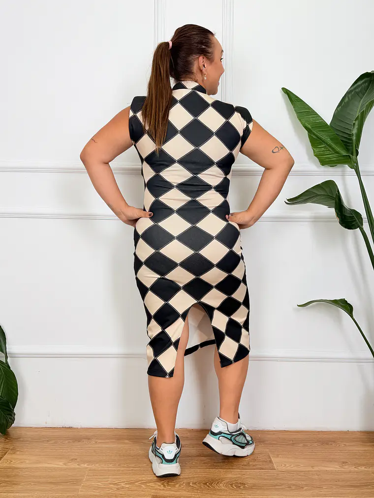 Tiziano Midi Dress Black 18300 3