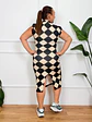 Tiziano Midi Dress Black 18300 - thumbnail 3