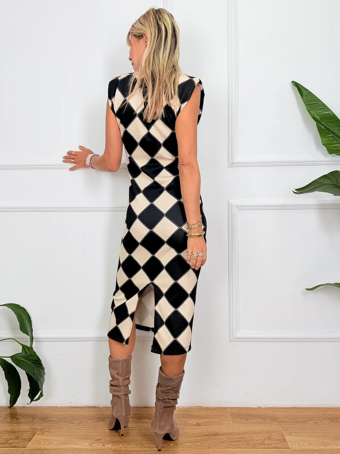 Tiziano Midi Dress Black 18300 4