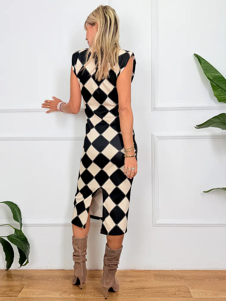 Tiziano Midi Dress Black 18300 4