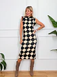 Tiziano Midi Dress Black 18300 - thumbnail 1