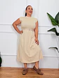 Allegra Midi Dress Ivory 2131    - thumbnail 1