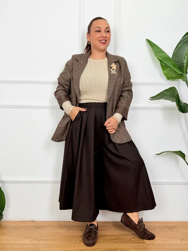 Enea Blazer Brown 7006 4