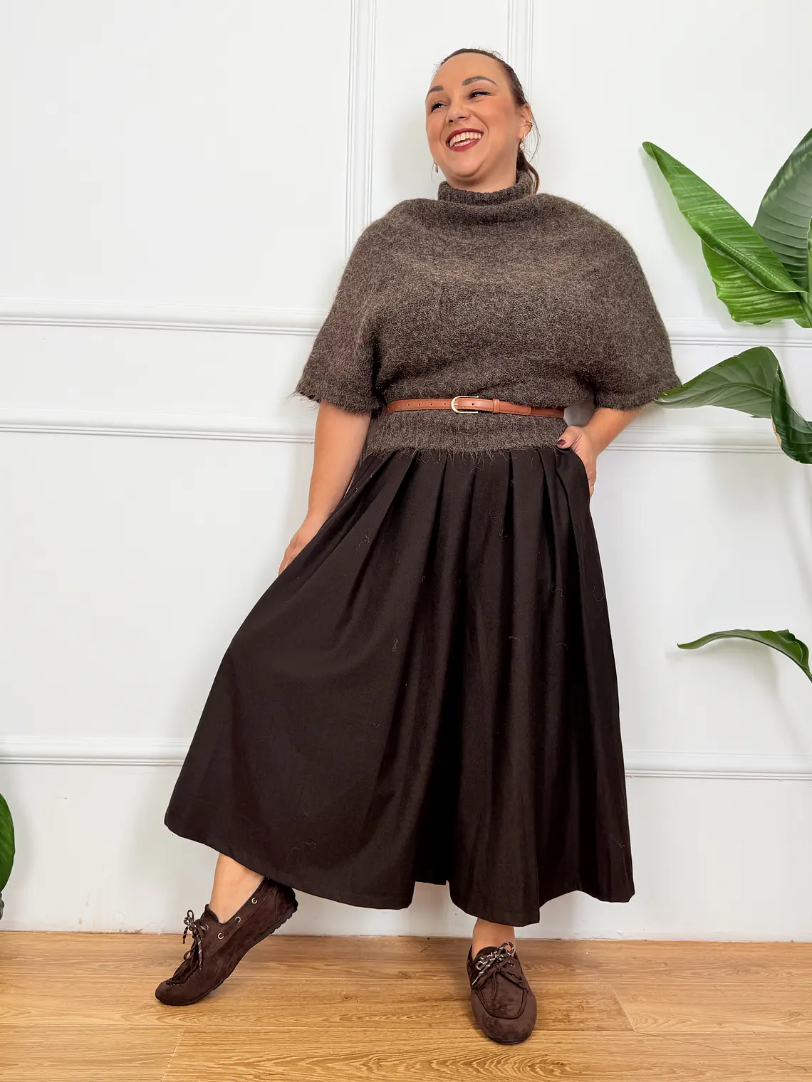 Anemos Sweater Brown 6072  2