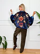 Viola Blouse Blue 22375  - thumbnail 3