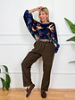 Viola Blouse Blue 22375  - thumbnail 4