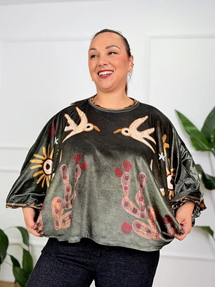 Viola Blouse Οil 22375