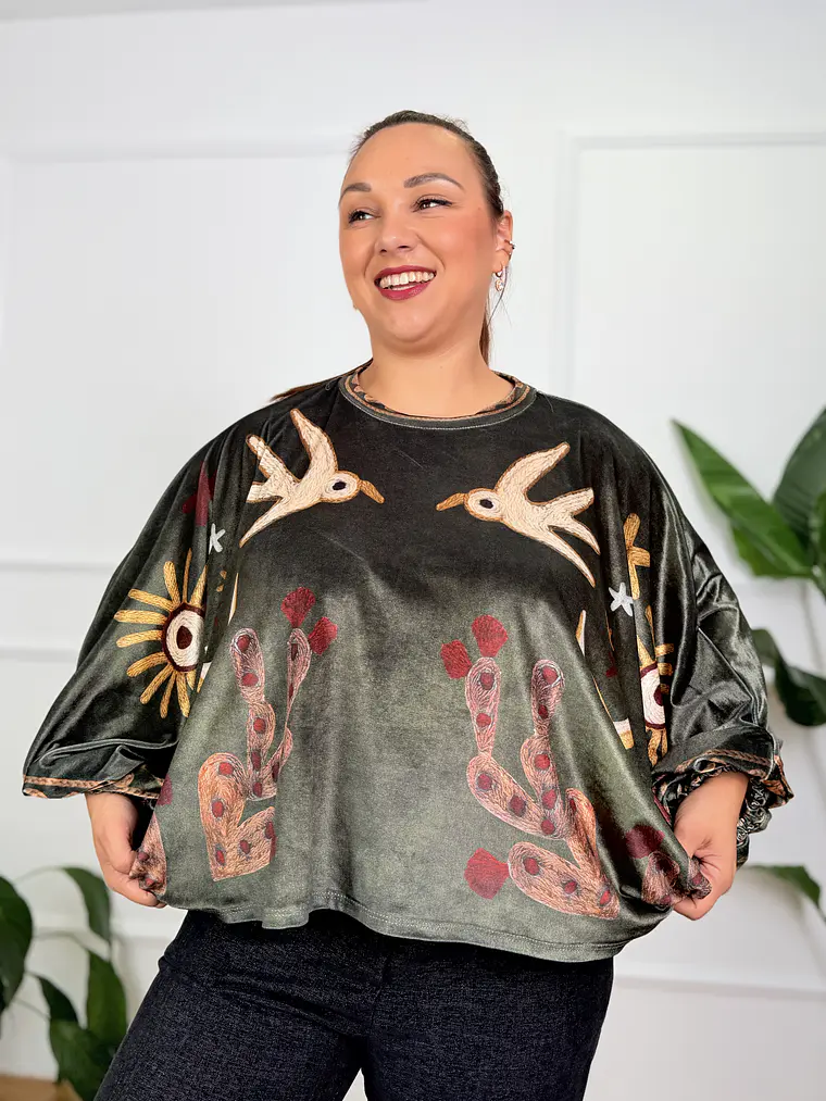 Viola Blouse Οil 22375 1