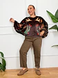 Viola Blouse Choco 22375   - thumbnail 3