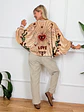Viola Blouse Beige 22375 - thumbnail 2
