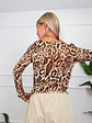Dante Leopar Blouse Brown 2972   - thumbnail 2