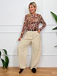 Dante Leopar Blouse Red 2972  - thumbnail 3