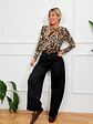Dante Leopar Blouse Black 2972    - thumbnail 4