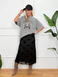 Elisabetta Skirt Black 15042 - thumbnail 2