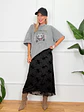 Elisabetta Skirt Black 15042 - thumbnail 1