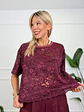 Barbara T-shirt Wine 21001 - thumbnail 1