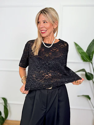 Barbara T-shirt Black 21001